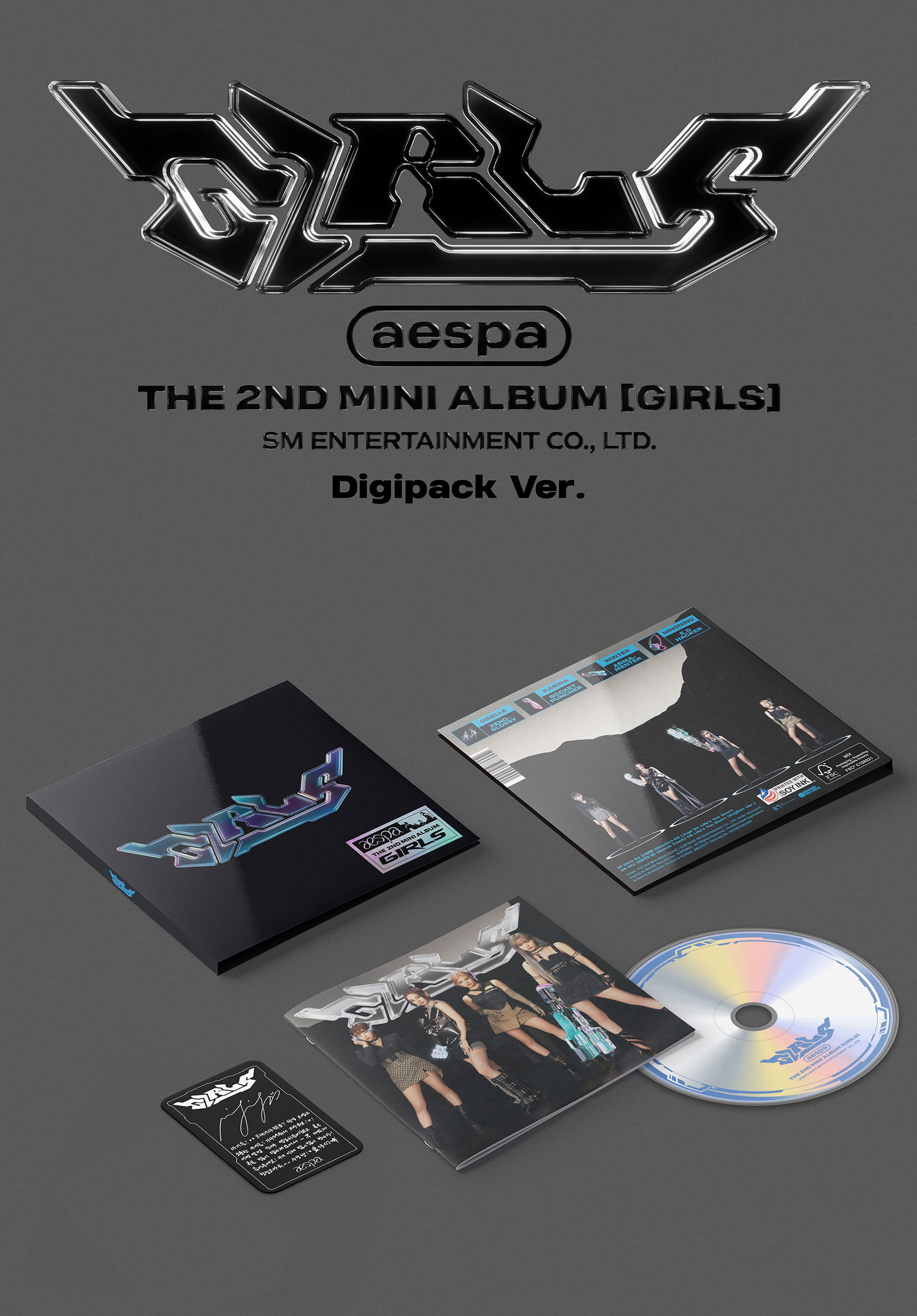 Digipack Ver.
Keywords: ALBUM DETAILS;GIRLS