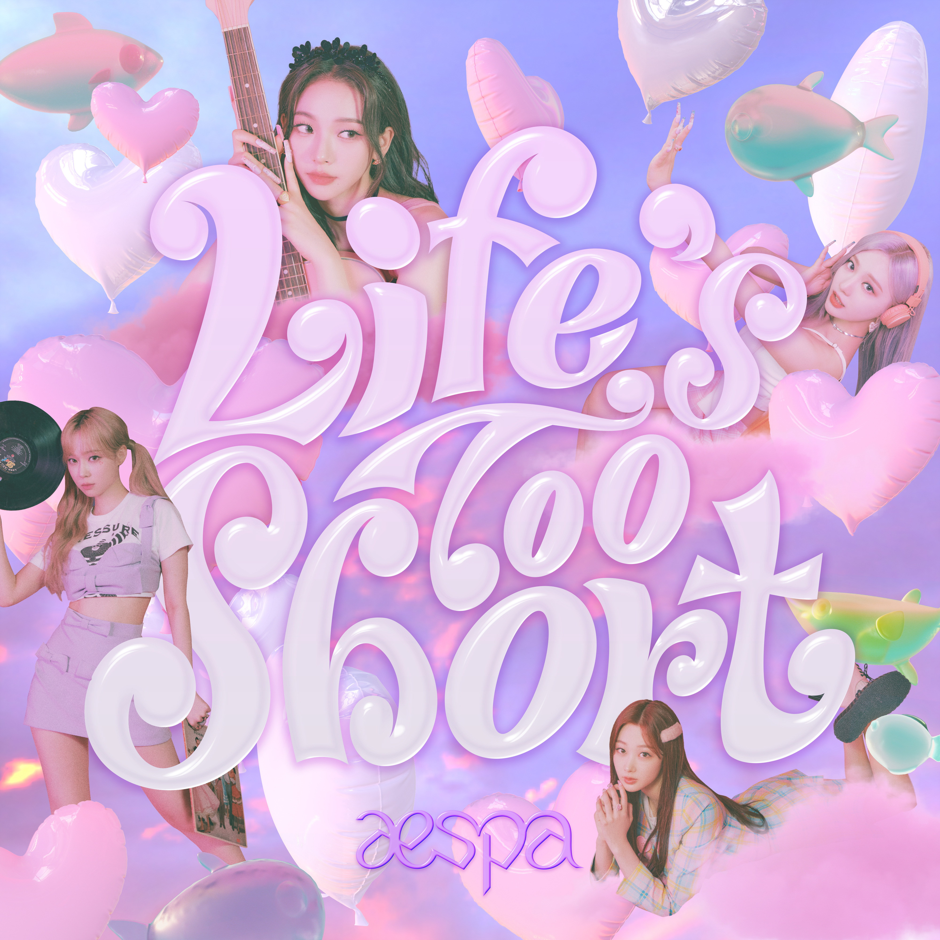 Keywords: aespa;LIFES TOO SHORT;COVER